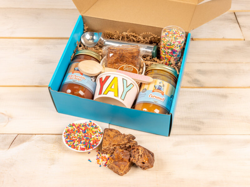 Just Add Ice Cream Gift Basket