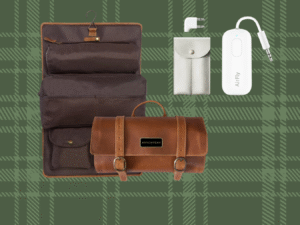 Twelve South AirFly Pro & Buffalo Leather Dopp Kit